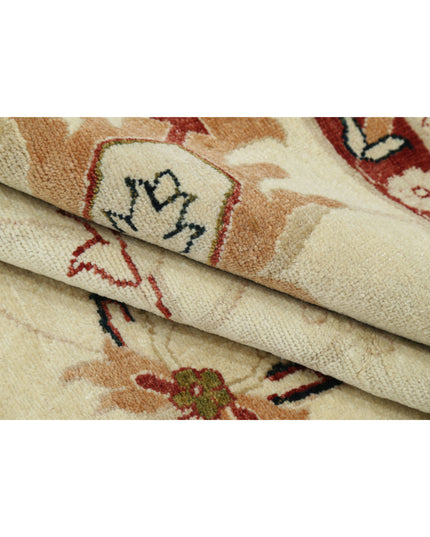 Ziegler 11' 7" X 17' 7" Hand Knotted Wool Rug 11' 7" X 17' 7" (353 X 536) / Ivory / Wool