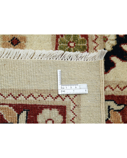 Ziegler 11' 7" X 17' 7" Hand Knotted Wool Rug 11' 7" X 17' 7" (353 X 536) / Ivory / Wool