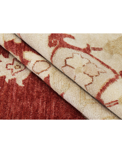 Ziegler 11' 8" X 14' 11" Hand Knotted Wool Rug 11' 8" X 14' 11" (356 X 455) / Rust / Wool