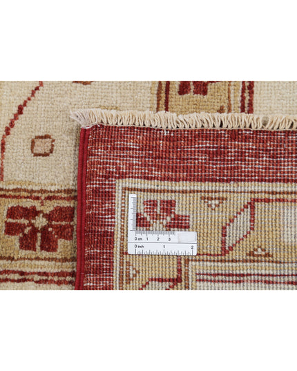 Ziegler 11' 8" X 14' 11" Hand Knotted Wool Rug 11' 8" X 14' 11" (356 X 455) / Rust / Wool