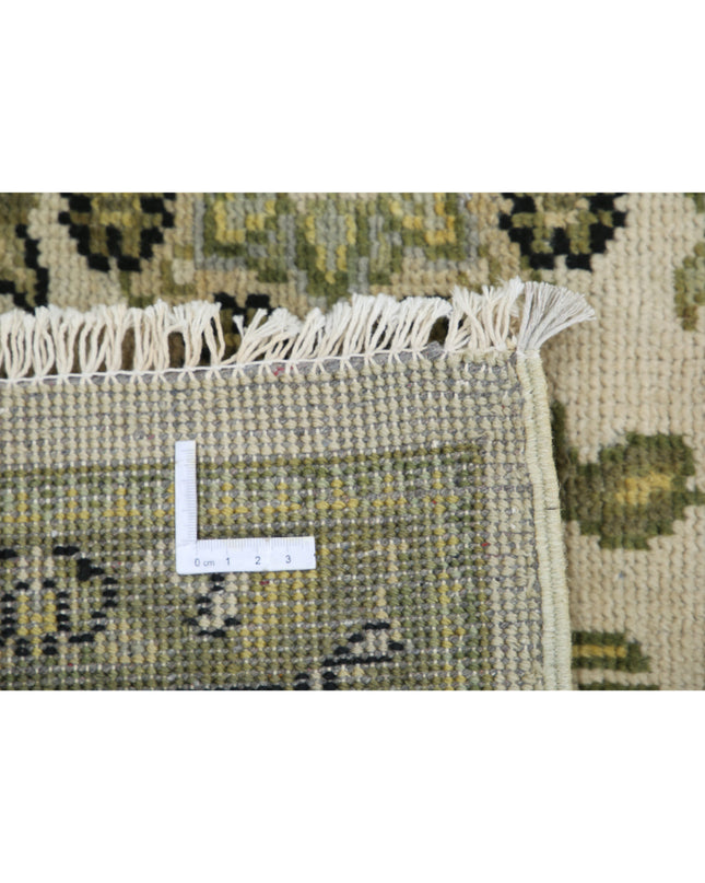 Ziegler 8' 7" X 12' 0" Hand Knotted Wool Rug 8' 7" X 12' 0" (262 X 366) / Ivory / Wool