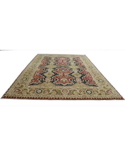 Ziegler 9' 0" X 12' 2" Hand Knotted Wool Rug 9' 0" X 12' 2" (274 X 371) / Red / Wool
