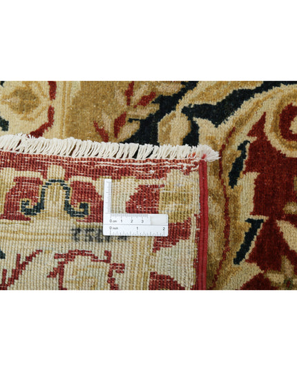 Ziegler 9' 0" X 12' 2" Hand Knotted Wool Rug 9' 0" X 12' 2" (274 X 371) / Red / Wool
