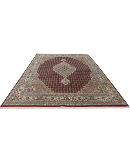 Ziegler 7' 10" X 10' 2" Hand Knotted Wool Rug 7' 10" X 10' 2" (239 X 310) / Red / Wool