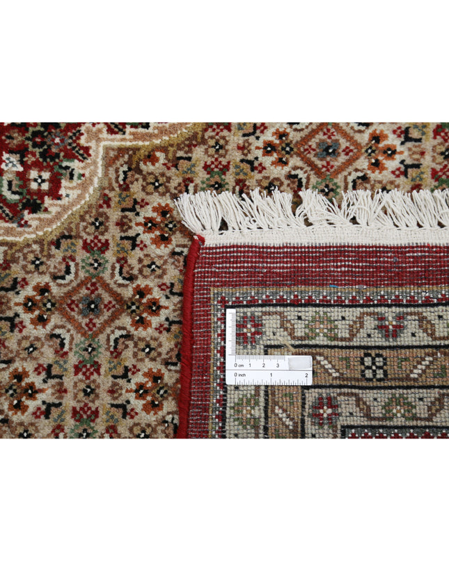 Ziegler 7' 10" X 10' 2" Hand Knotted Wool Rug 7' 10" X 10' 2" (239 X 310) / Red / Wool