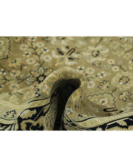 Ziegler 8' 8" X 11' 7" Hand Knotted Wool Rug 8' 8" X 11' 7" (264 X 353) / Green / Wool