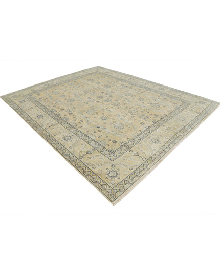 Ziegler 8' 0" X 9' 8" Hand Knotted Wool Rug 8' 0" X 9' 8" (244 X 295) / Beige / Wool