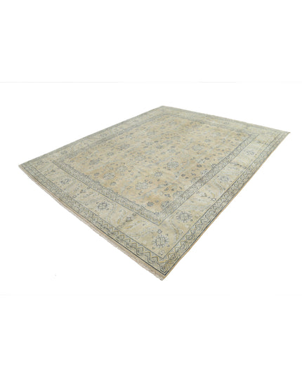 Ziegler 8' 0" X 9' 8" Hand Knotted Wool Rug 8' 0" X 9' 8" (244 X 295) / Beige / Wool