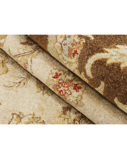 Ziegler 8' 0" X 9' 9" Hand Knotted Wool Rug 8' 0" X 9' 9" (244 X 297) / Beige / Wool