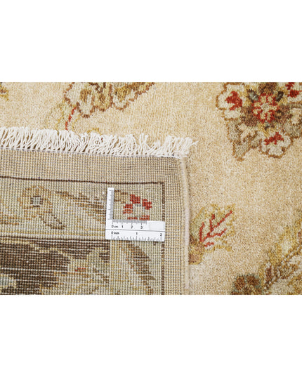 Ziegler 8' 0" X 9' 9" Hand Knotted Wool Rug 8' 0" X 9' 9" (244 X 297) / Beige / Wool