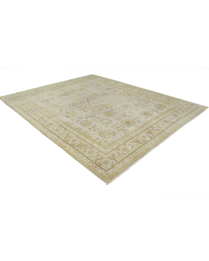Ziegler 7' 9" X 9' 9" Hand Knotted Wool Rug 7' 9" X 9' 9" (236 X 297) / Beige / Wool