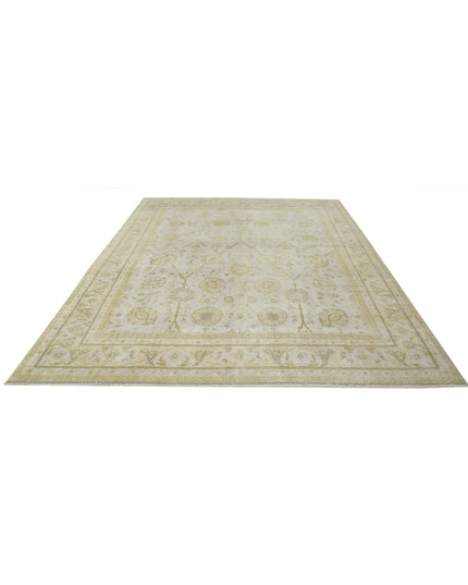 Ziegler 7' 9" X 9' 9" Hand Knotted Wool Rug 7' 9" X 9' 9" (236 X 297) / Beige / Wool