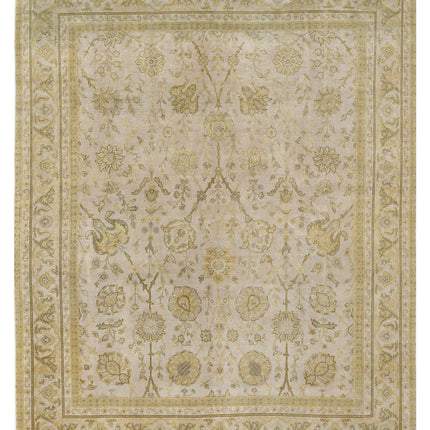 Ziegler 7' 9" X 9' 9" Hand Knotted Wool Rug 7' 9" X 9' 9" (236 X 297) / Beige / Wool