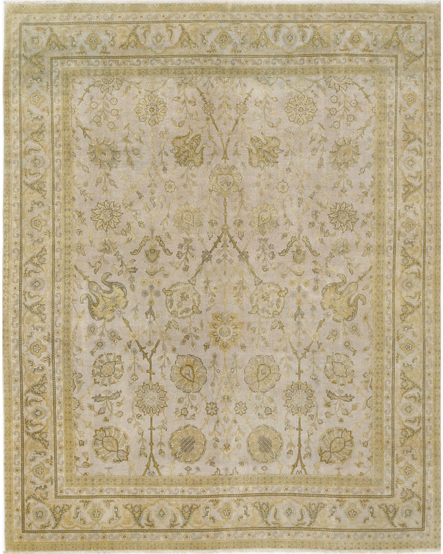 Ziegler 7' 9" X 9' 9" Hand Knotted Wool Rug 7' 9" X 9' 9" (236 X 297) / Beige / Wool