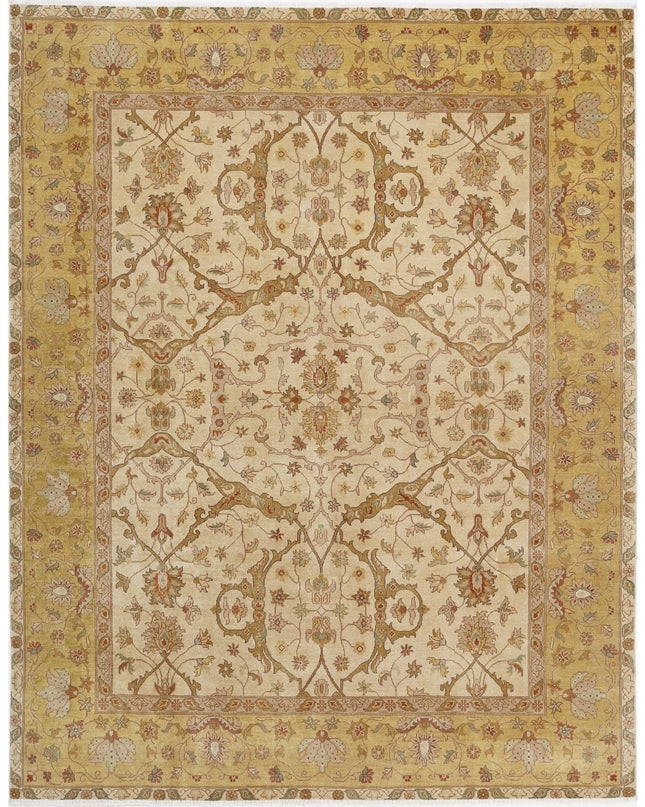 Ziegler 7' 11" X 10' 0" Hand Knotted Wool Rug 7' 11" X 10' 0" (241 X 305) / Beige / Wool