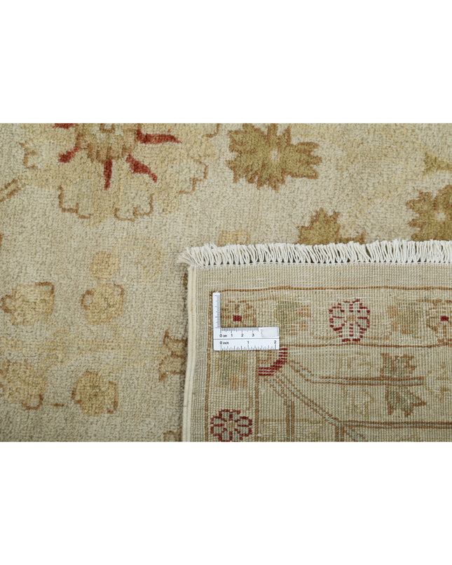 Ziegler 8' 2" X 9' 9" Hand Knotted Wool Rug 8' 2" X 9' 9" (249 X 297) / Beige / Wool