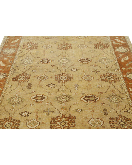Ziegler 5' 5" X 7' 5" Hand Knotted Wool Rug 5' 5" X 7' 5" (165 X 226) / Beige / Wool
