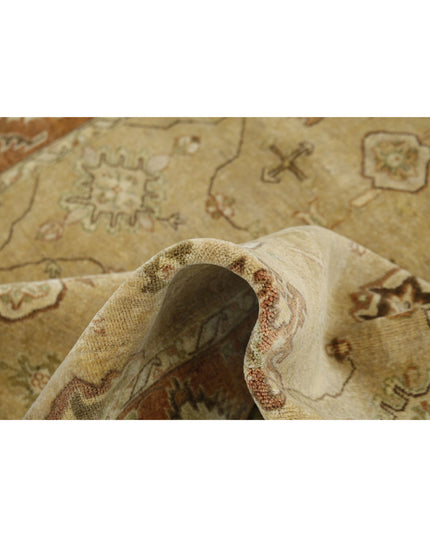 Ziegler 5' 5" X 7' 5" Hand Knotted Wool Rug 5' 5" X 7' 5" (165 X 226) / Beige / Wool