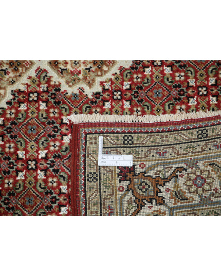 Ziegler 4' 8" X 6' 7" Hand Knotted Wool Rug 4' 8" X 6' 7" (142 X 201) / Red / Wool