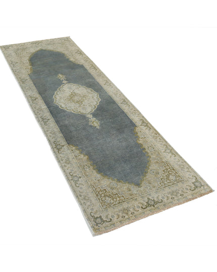 Ziegler 2' 6" X 7' 9" Hand Knotted Wool Rug 2' 6" X 7' 9" (76 X 236) / Grey / Wool