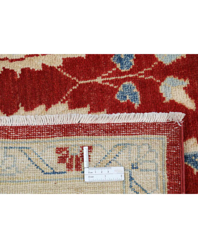 Ziegler 8' 9" X 12' 4" Hand Knotted Wool Rug 8' 9" X 12' 4" (267 X 376) / Red / Wool