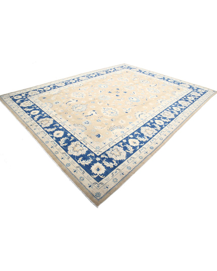 Ziegler 10' 0" X 13' 2" Hand Knotted Wool Rug 10' 0" X 13' 2" (305 X 401) / Taupe / Wool