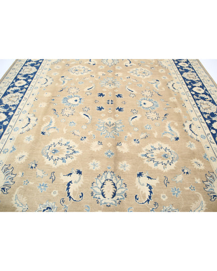 Ziegler 10' 0" X 13' 2" Hand Knotted Wool Rug 10' 0" X 13' 2" (305 X 401) / Taupe / Wool
