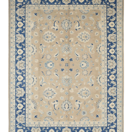 Ziegler 10' 0" X 13' 2" Hand Knotted Wool Rug 10' 0" X 13' 2" (305 X 401) / Taupe / Wool
