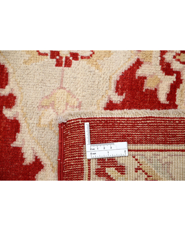 Ziegler 9' 0" X 12' 1" Hand Knotted Wool Rug 9' 0" X 12' 1" (274 X 368) / Red / Wool