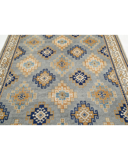 Ziegler 6' 2" X 9' 10" Hand Knotted Wool Rug 6' 2" X 9' 10" (188 X 300) / Blue / Wool