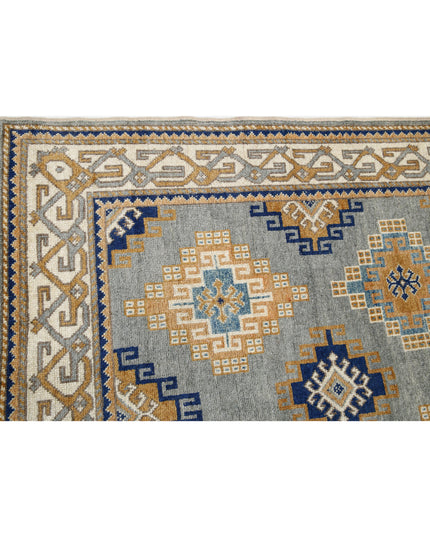 Ziegler 6' 2" X 9' 10" Hand Knotted Wool Rug 6' 2" X 9' 10" (188 X 300) / Blue / Wool