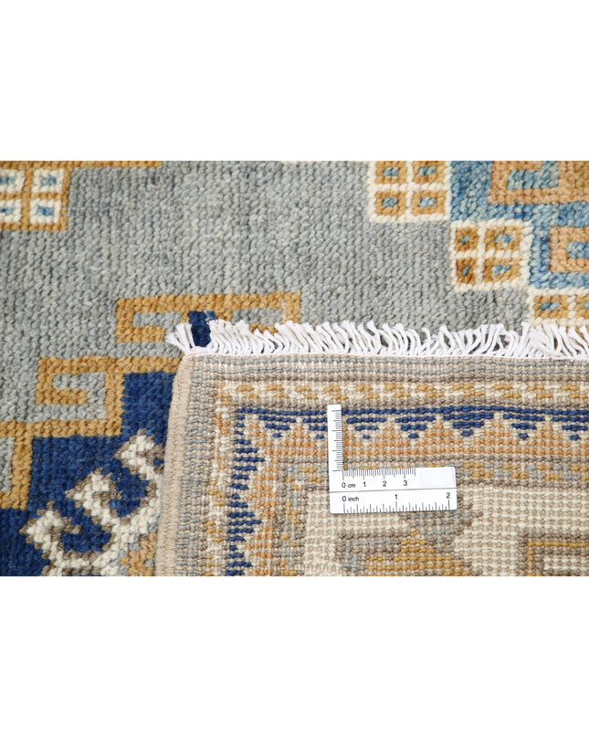 Ziegler 6' 2" X 9' 10" Hand Knotted Wool Rug 6' 2" X 9' 10" (188 X 300) / Blue / Wool