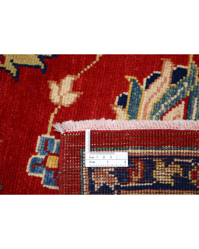 Ziegler 6' 6" X 10' 6" Hand Knotted Wool Rug 6' 6" X 10' 6" (198 X 320) / Red / Wool