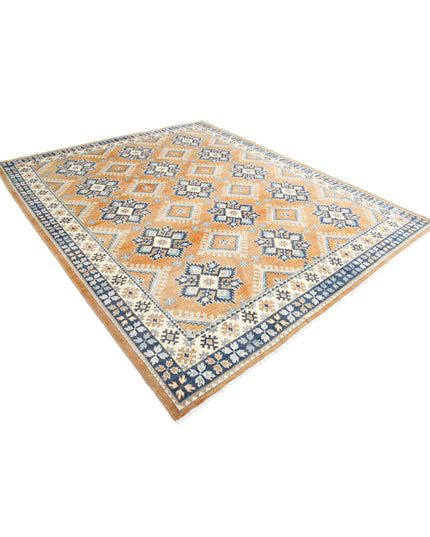 Ziegler 8' 8" X 10' 0" Hand Knotted Wool Rug 8' 8" X 10' 0" (264 X 305) / Peach / Wool