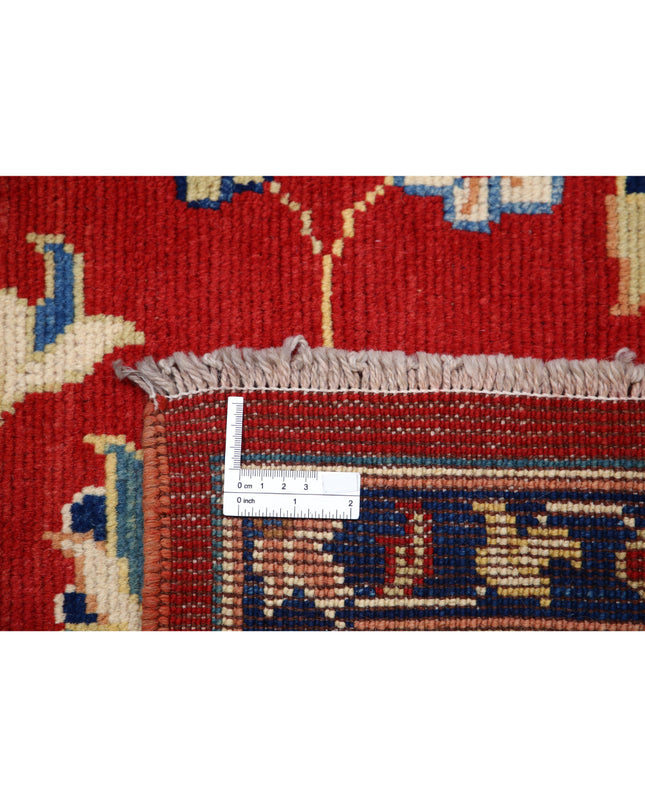 Ziegler 6' 8" X 10' 4" Hand Knotted Wool Rug 6' 8" X 10' 4" (203 X 315) / Red / Wool