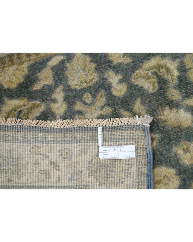 Ziegler 2' 7" X 9' 7" Hand Knotted Wool Rug 2' 7" X 9' 7" (79 X 292) / Blue / Wool