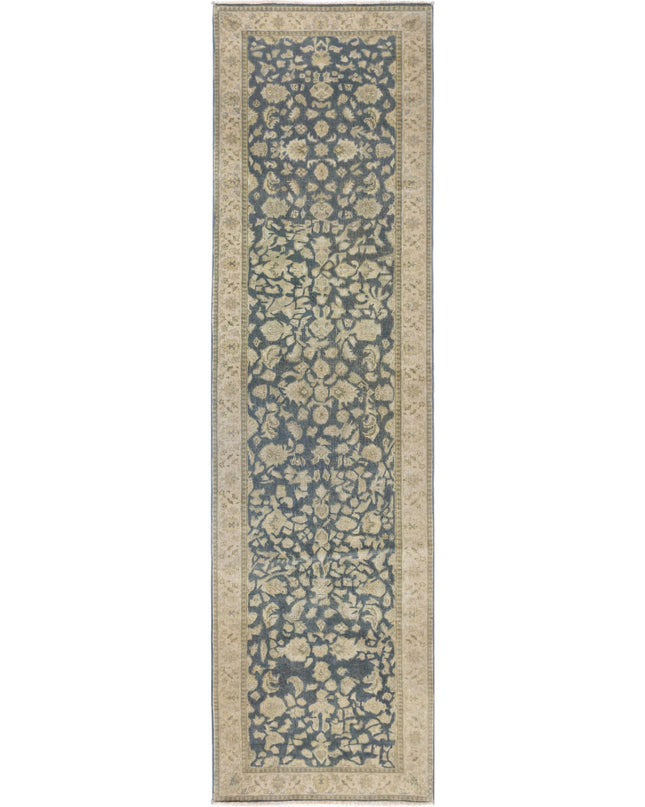 Ziegler 2' 7" X 9' 7" Hand Knotted Wool Rug 2' 7" X 9' 7" (79 X 292) / Blue / Wool