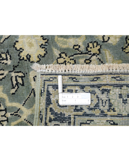 Ziegler 1' 11" X 3' 11" Hand Knotted Wool Rug 1' 11" X 3' 11" (59 X 119) / Green / Wool