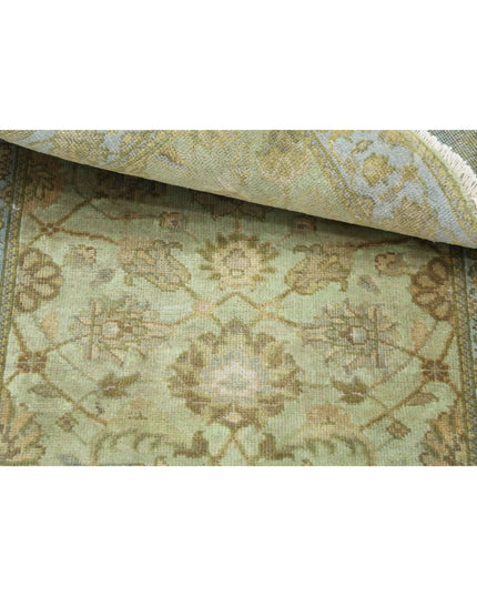 Ziegler 2' 0" X 3' 9" Hand Knotted Wool Rug 2' 0" X 3' 9" (61 X 114) / Green / Wool