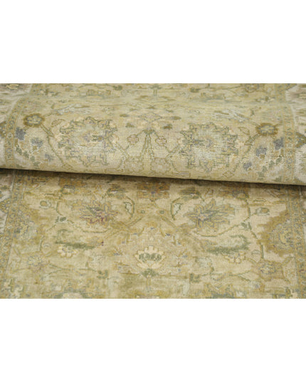 Ziegler 2' 8" X 7' 8" Hand Knotted Wool Rug 2' 8" X 7' 8" (81 X 234) / Green / Wool