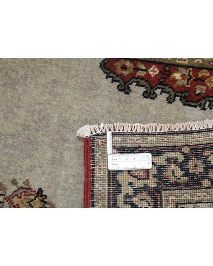 Ziegler 2' 3" X 6' 7" Hand Knotted Wool Rug 2' 3" X 6' 7" (69 X 201) / Grey / Wool
