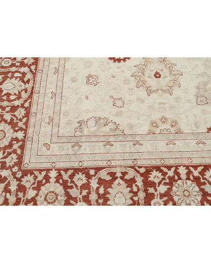 Ziegler 15' 0" X 21' 6" Hand Knotted Wool Rug 15' 0" X 21' 6" (457 X 655) / Ivory / Wool