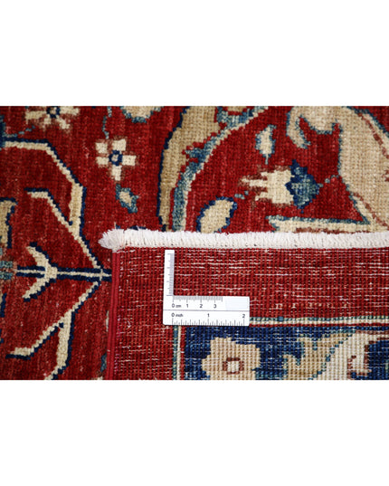 Ziegler 9' 0" X 11' 6" Hand Knotted Wool Rug 9' 0" X 11' 6" (274 X 351) / Red / Wool