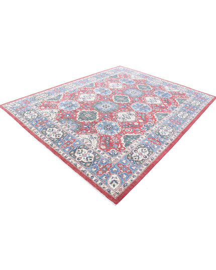 Ziegler 7' 9" X 9' 11" Hand Knotted Wool Rug 7' 9" X 9' 11" (236 X 302) / Red / Wool