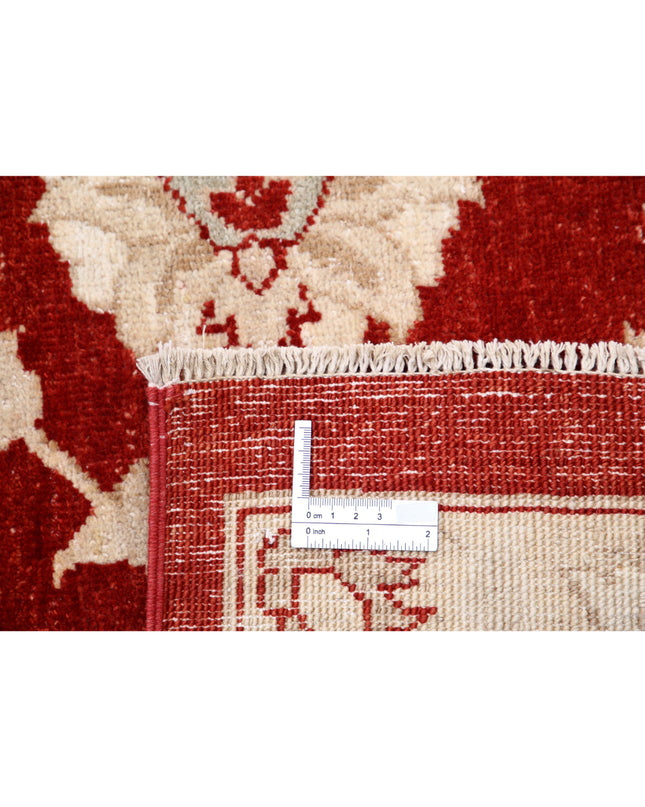 Ziegler 9' 0" X 11' 11" Hand Knotted Wool Rug 9' 0" X 11' 11" (274 X 363) / Red / Wool