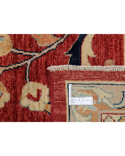 Ziegler 11' 6" X 16' 9" Hand Knotted Wool Rug 11' 6" X 16' 9" (351 X 511) / Red / Wool