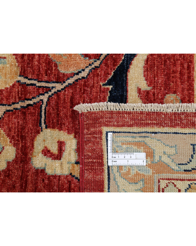 Ziegler 11' 6" X 16' 9" Hand Knotted Wool Rug 11' 6" X 16' 9" (351 X 511) / Red / Wool