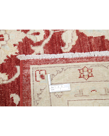 Ziegler 9' 11" X 13' 8" Hand Knotted Wool Rug 9' 11" X 13' 8" (302 X 417) / Red / Wool