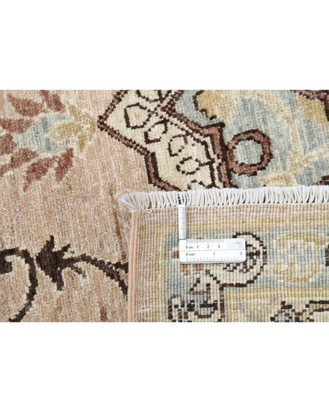 Ziegler 10' 1" X 14' 0" Hand Knotted Wool Rug 10' 1" X 14' 0" (307 X 427) / Taupe / Wool