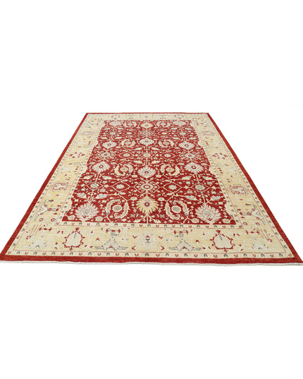 Ziegler 7' 9" X 10' 10" Hand Knotted Wool Rug 7' 9" X 10' 10" (236 X 330) / Red / Wool